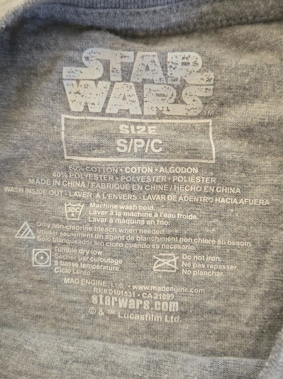 Star Wars | Graphic Crop Tee w/ 'Waiting For My Next Nap Like' Baby Yoda Print - Picture 8 of 8